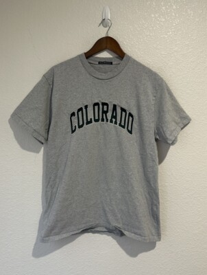 John Galt Brandy Melville Colorado Shirt Adult One Size Gray Short Sleeve Unisex