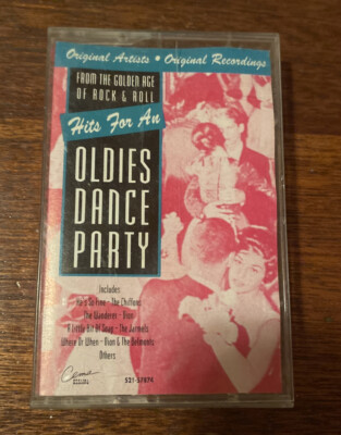 Original Artists Orig. Recordings Hits for an Oldies Dance Party Cassette Tape