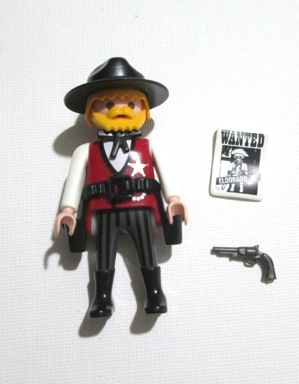 ミリタリー playmobil special Playmobil Figure 3813 Western Sheriff Marshal El Dorado Jo