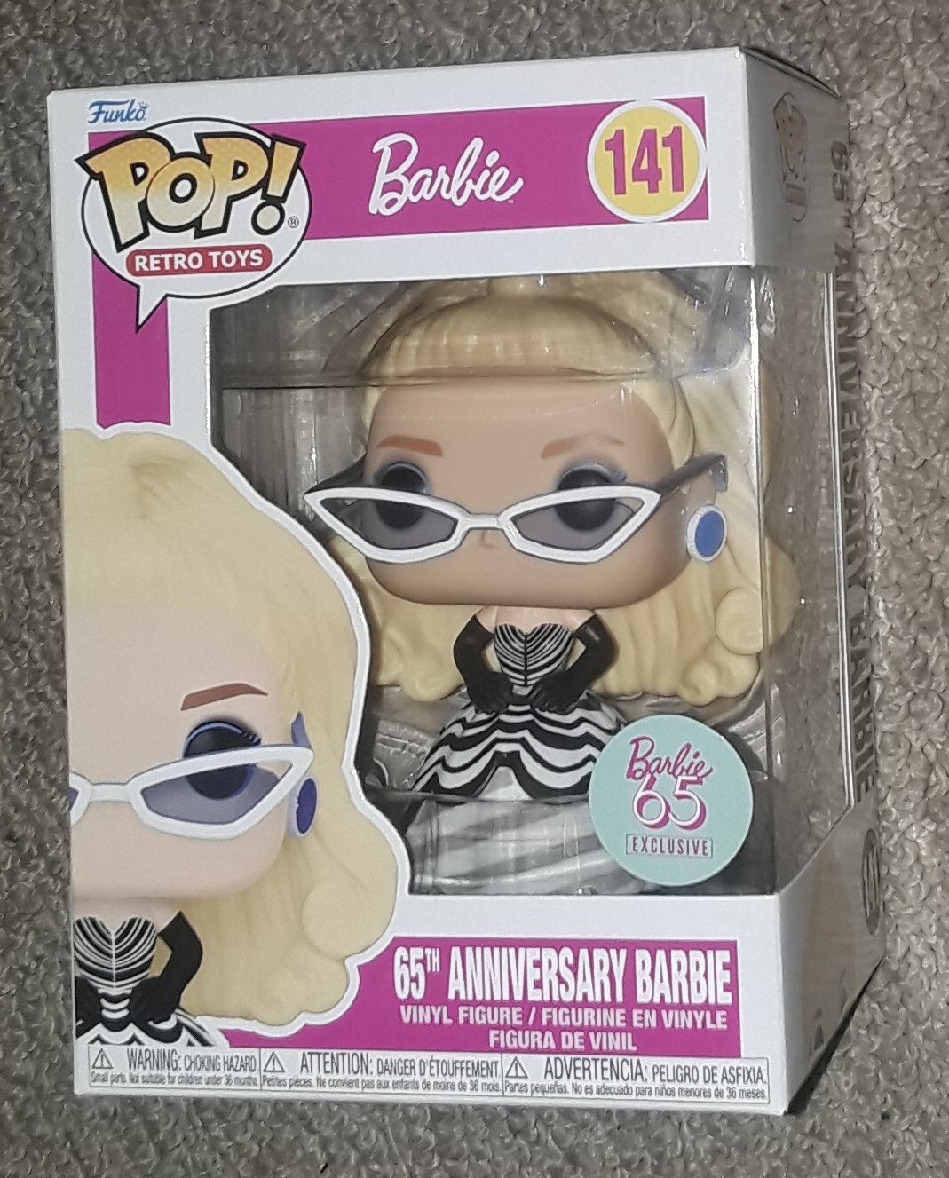 Funko POP! Barbie 141 65th Anniversary new rare Exclusive