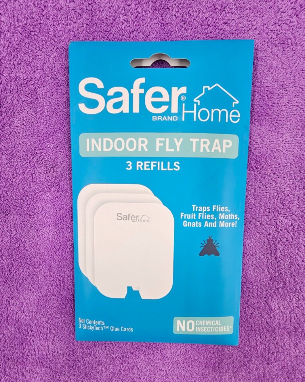 Safer Brand Safer Home Indoor Fly Trap Refill Glue Cards SH503