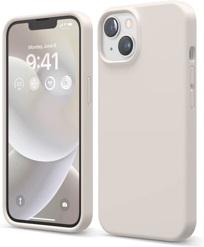 Compatible with iPhone 14 Case, Liquid Silicone Case, Full Body Protective Cover