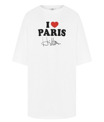 VETEMENTS　I ♥ PARIS Hilton Tシャツ 2020 $_12.JPG?set_id=880000500F