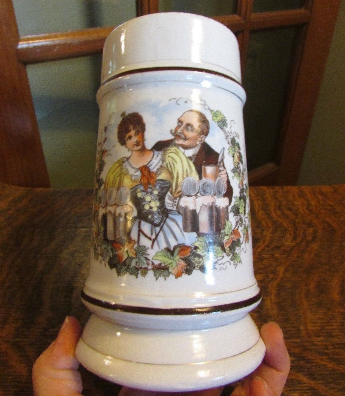 Antique German Stein, No Lid