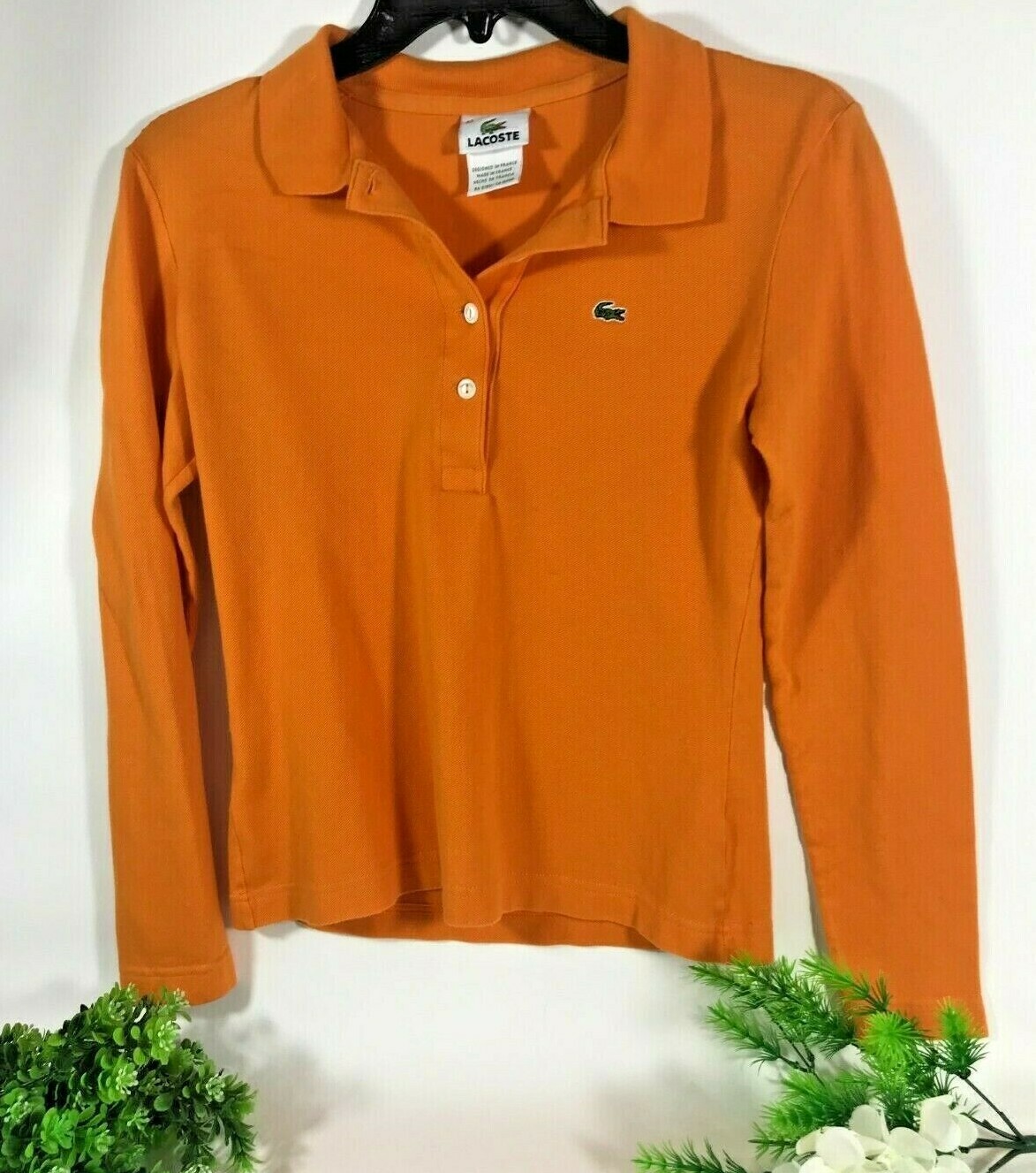 トップス LACOSTE MADE IN FRANCE Polo Shirt Brown 24131101_55172885_322.jpg