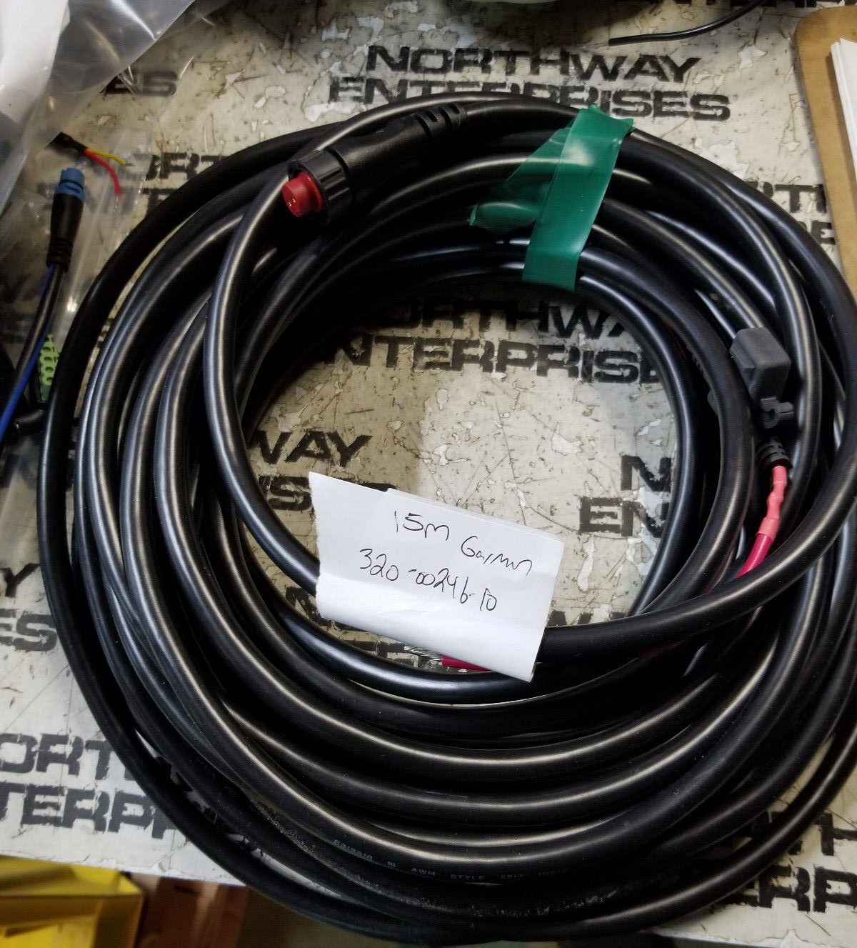 Garmin Marine Radar Power Cable 15m REPLACEMENT 320-00246-10 - Picture 1 of 2