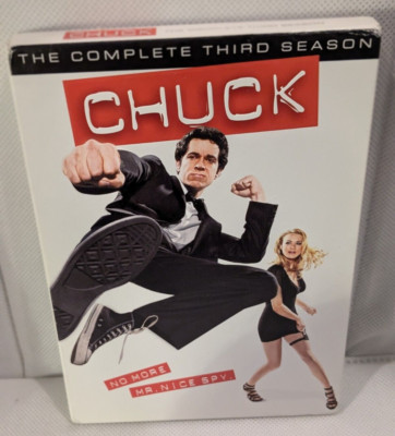 Chuck: The Complete Third Season (DVD, 2010, 5-Disc Set)