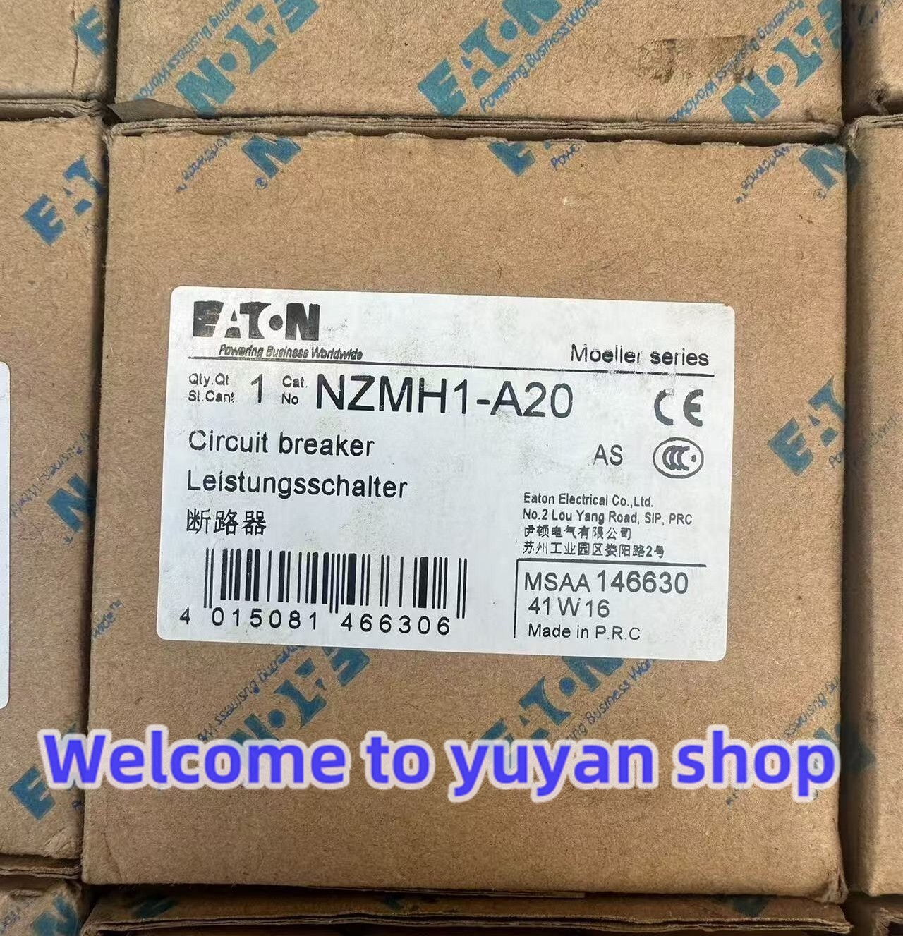 1pc NEW NZMH1-A20 Circuit Breaker By DHL or FedEx #VR2Y CH