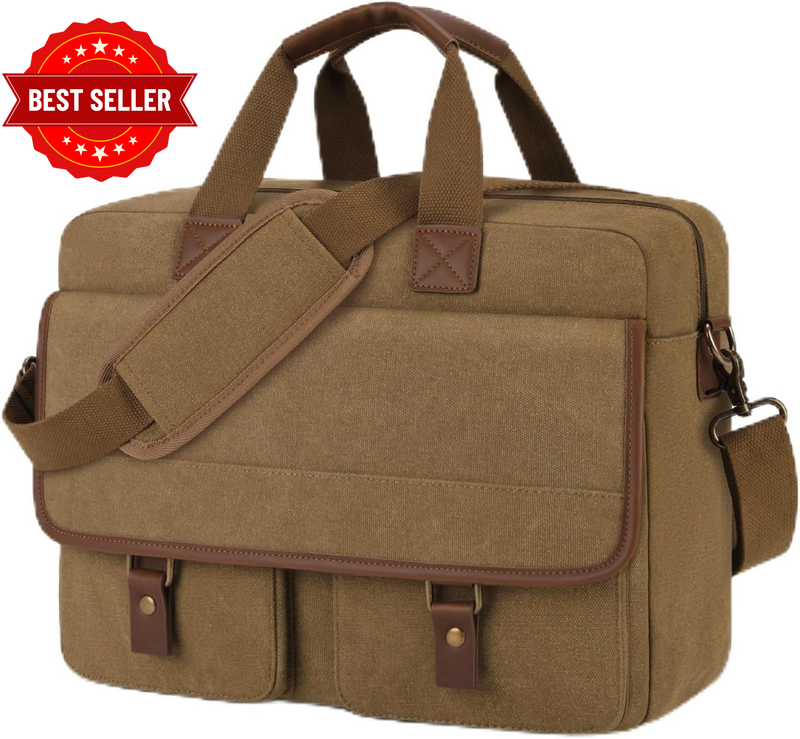 Messenger Bag for Men, 15.6 Inch Laptop Bag Computer Office Laptop Bag for Men,