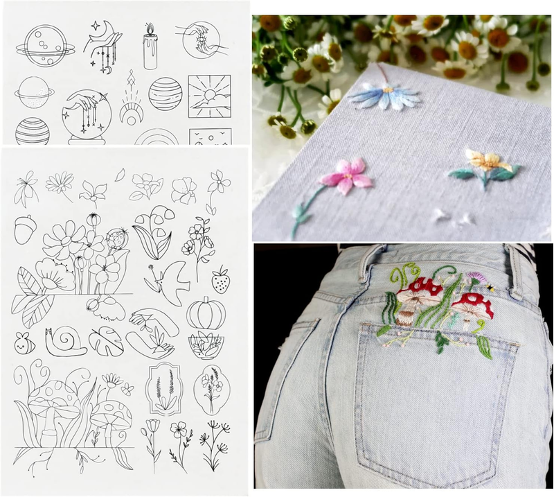 , Embroidery Patterns T