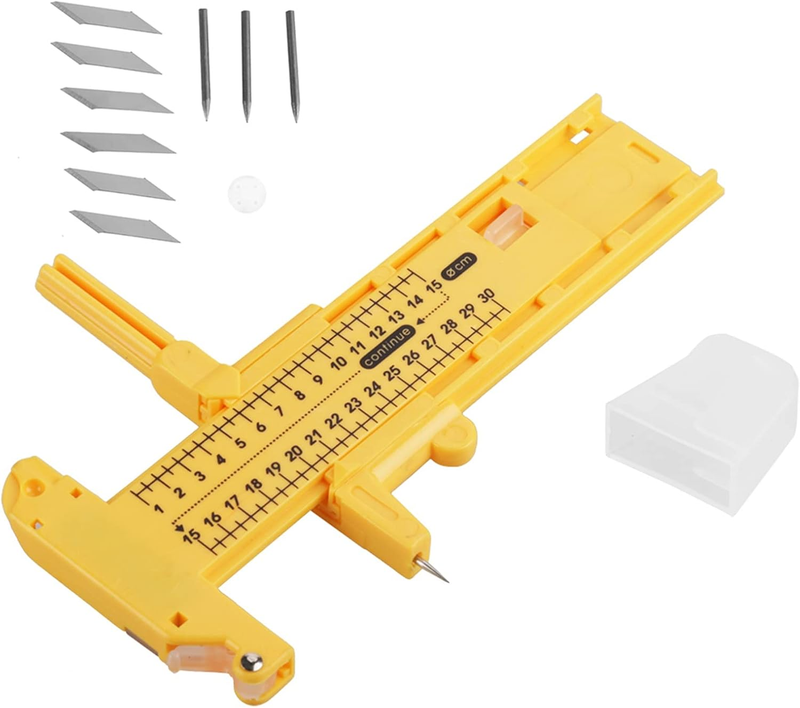 Adjustable Compass Circle Rotary Cutter for Paper Craft Trimming Work