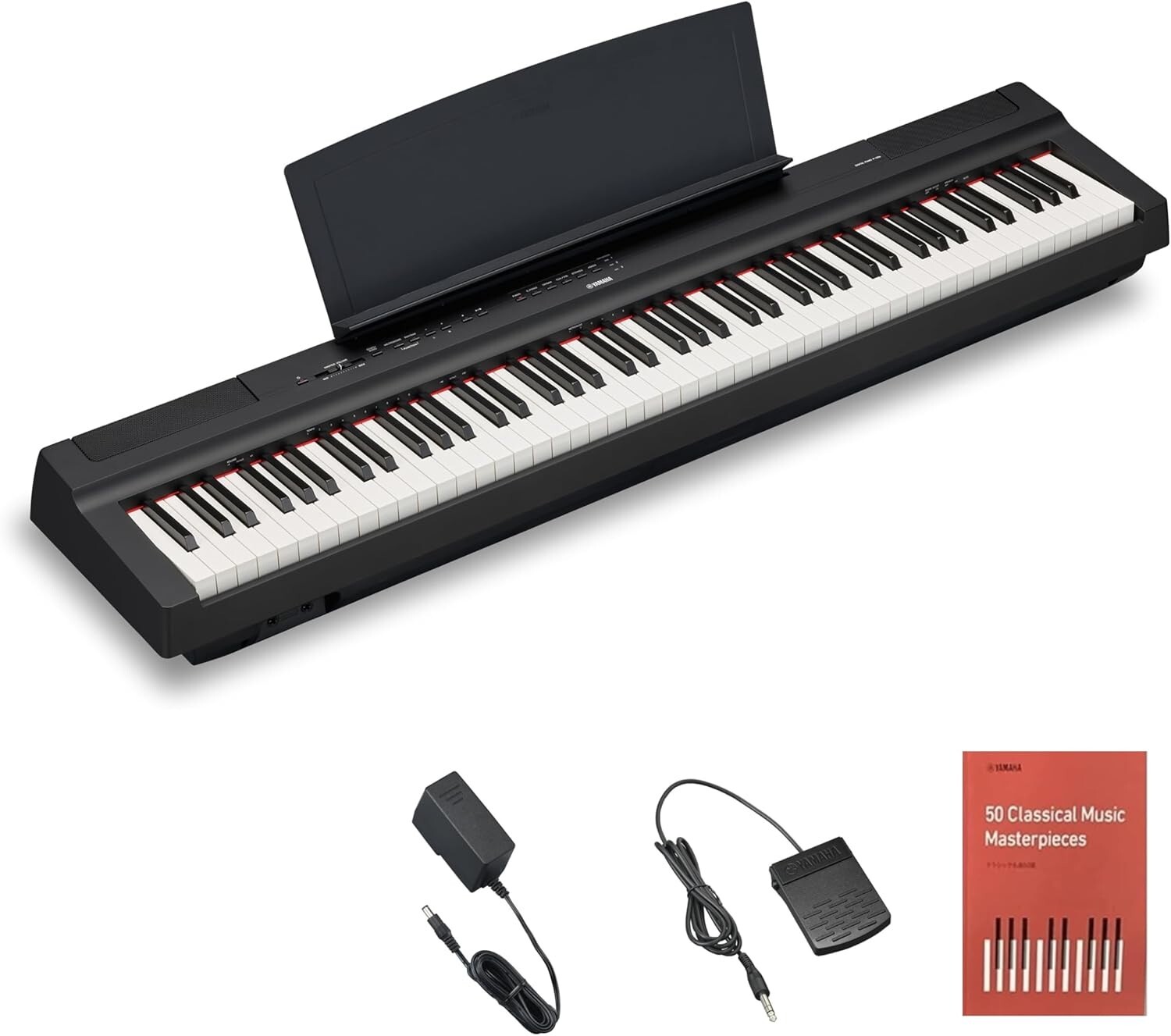 YAMAHA P-125aB デジタルピアノ 88鍵　新品 YAMAHA P-125ab Black Electronic Piano 88 keys P-125aB New