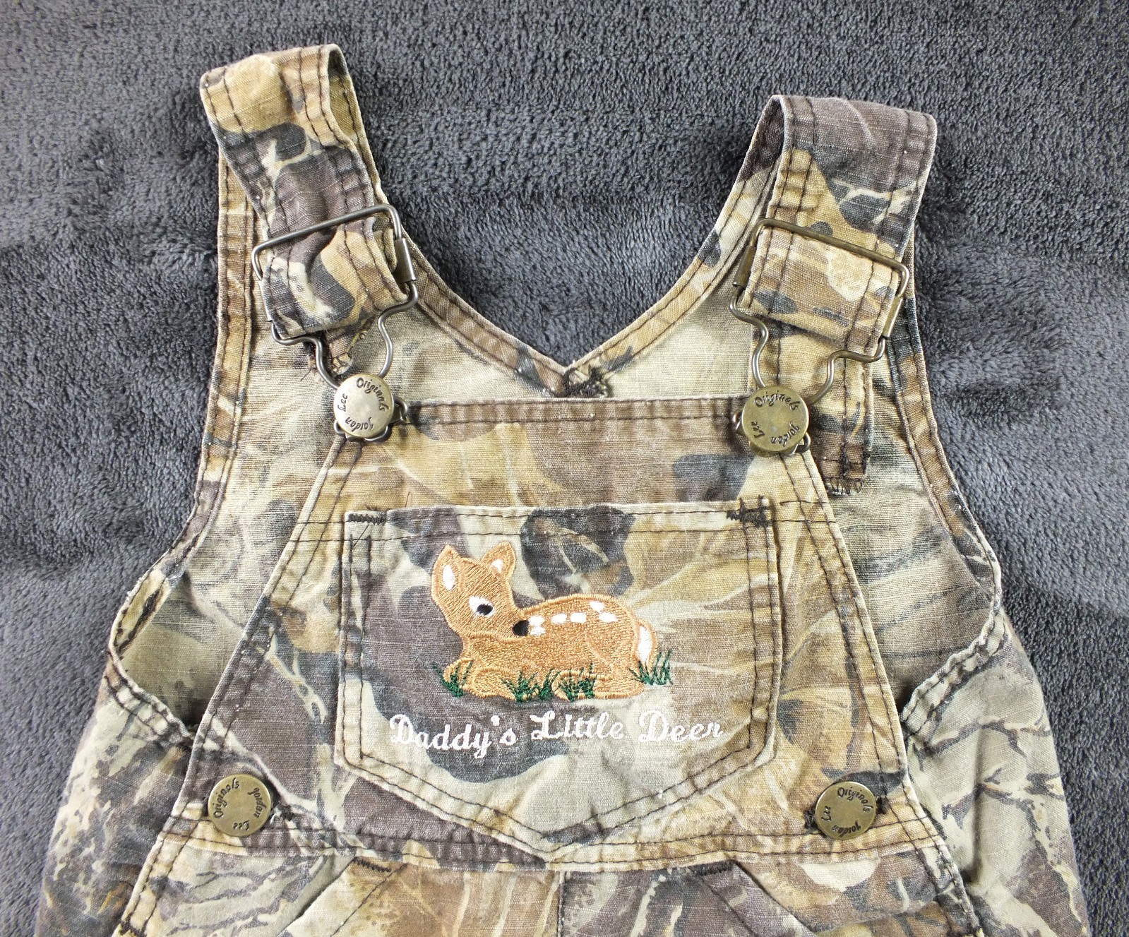 Jordan Lee Originals Girl's Camo Daddy's Little Deer Hunting Dress