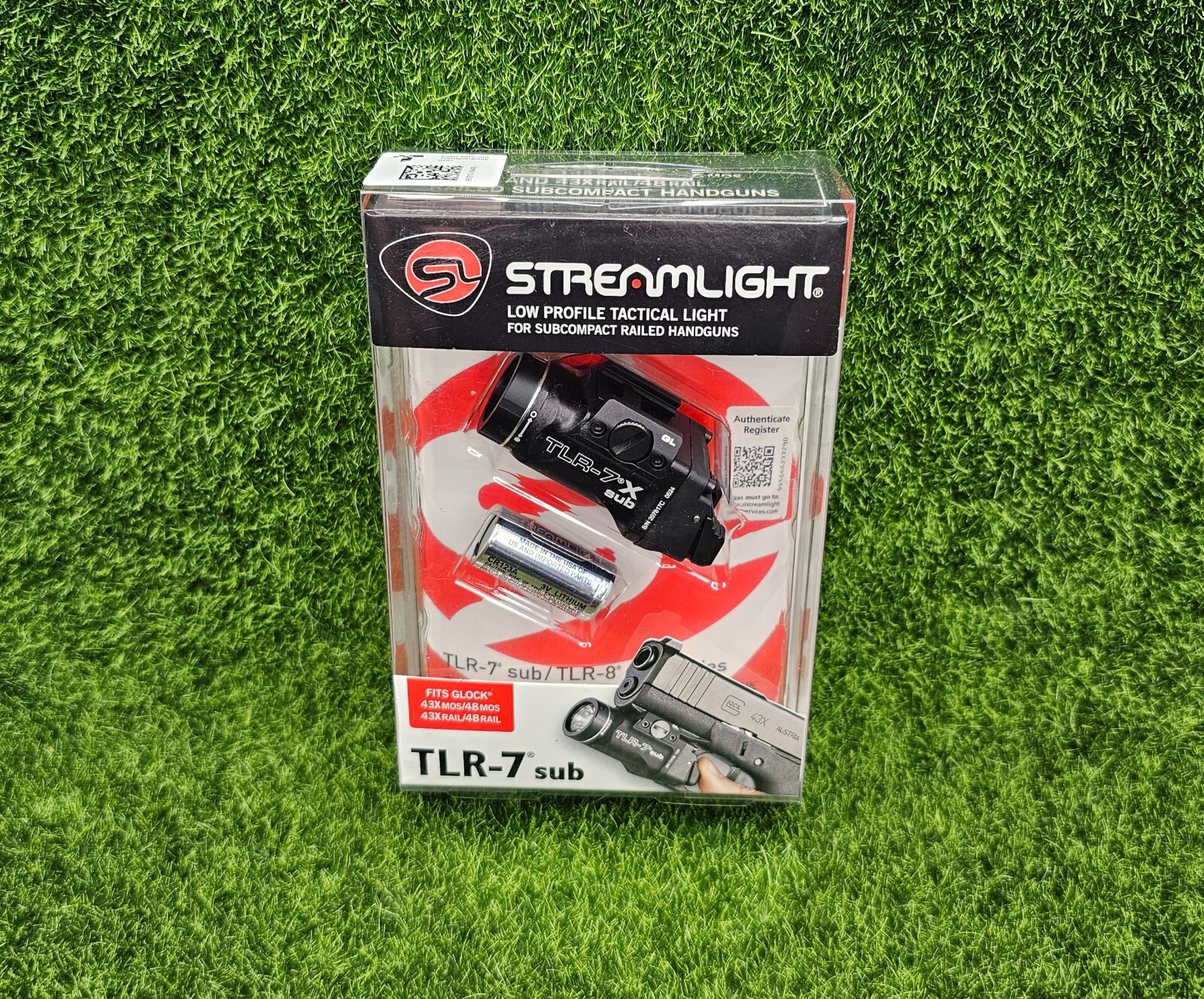 Streamlight TLR-7X Sub Ultra-Compact Pistol Light for Glock