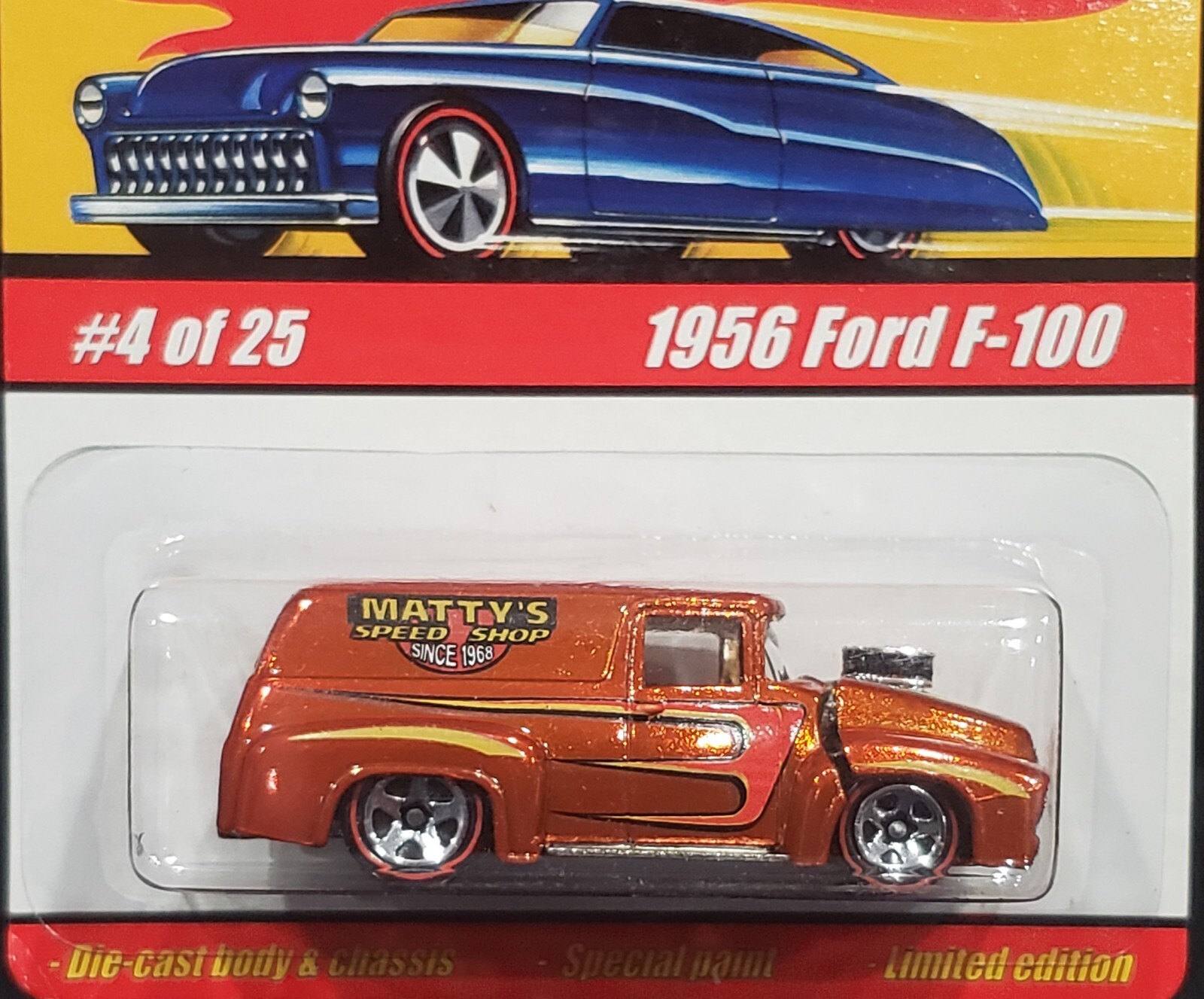 Hot Wheels 1956 Ford Panel 限定版