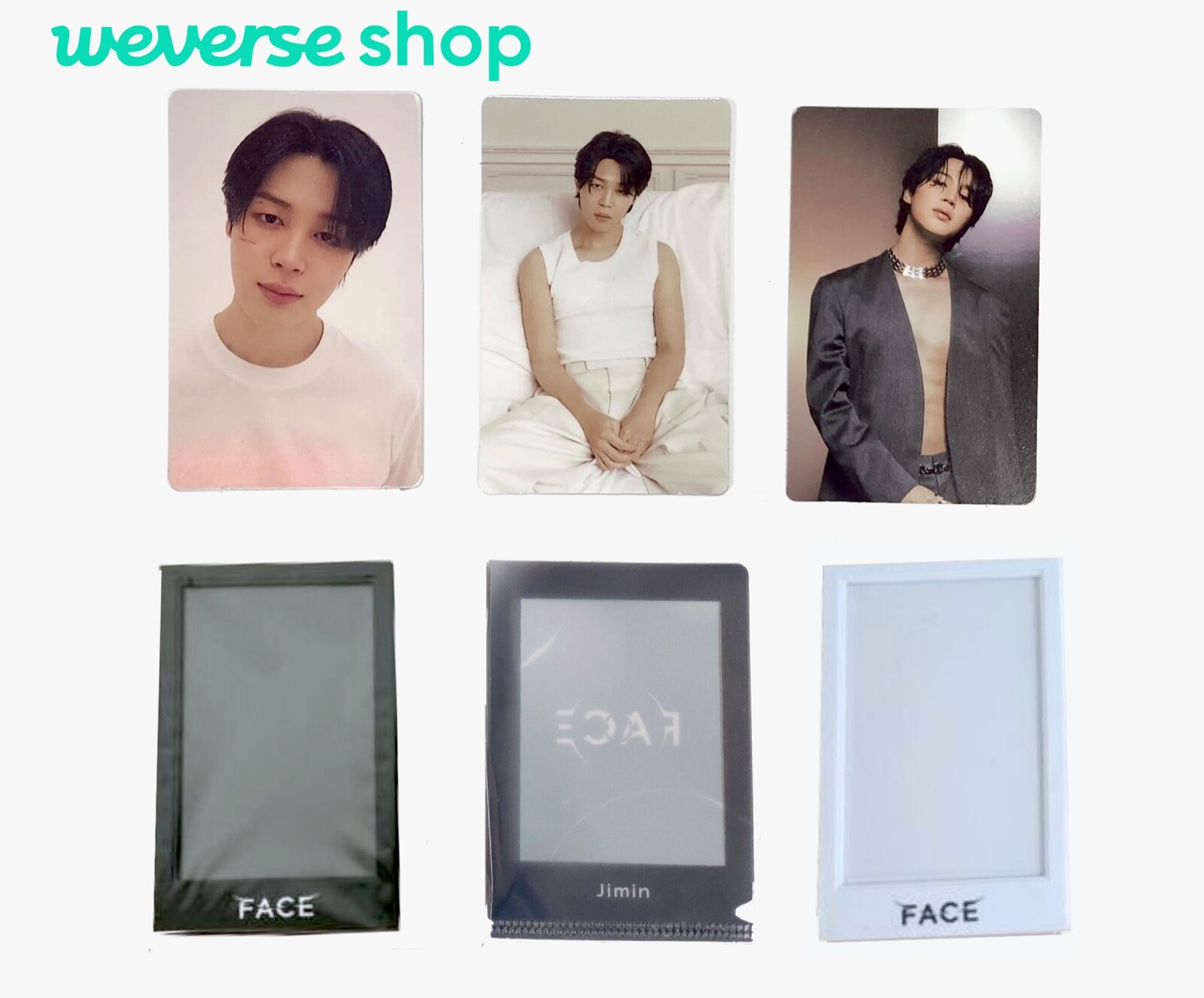 BTS ジミン FACE weverse USA exclusive BTS JIMIN ALBUM FACE 2CDS + WEVERSE ALBUM VER. | 3 ALBUMS