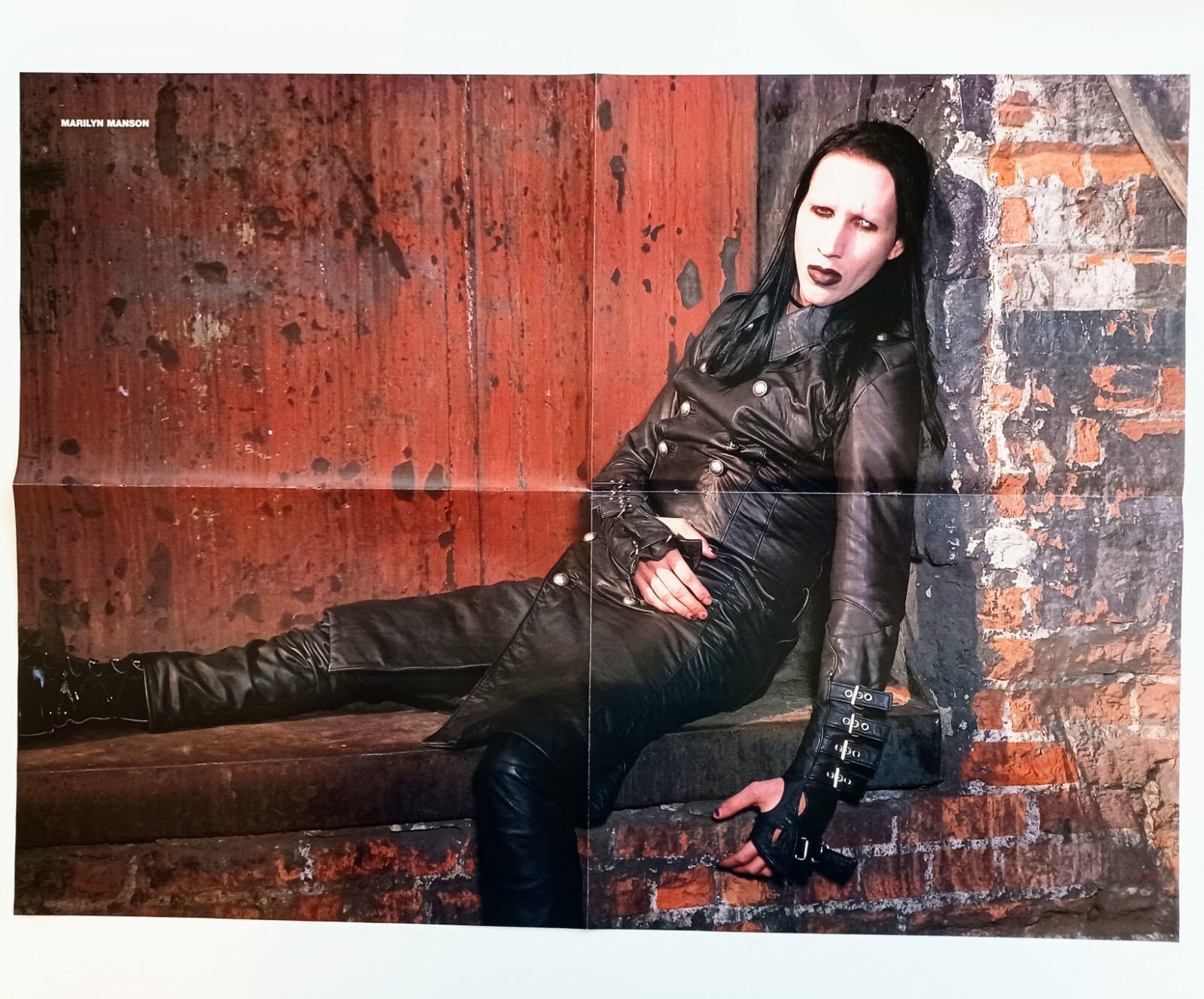 MARILYN MANSON☆非売品ポスター☆90s Vintage Marilyn Manson Poster (Mid-Late 1990s) #198659