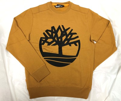 

Мужская толстовка с круглым вырезом Timberland Wheat/Black Core Logo —, Not available