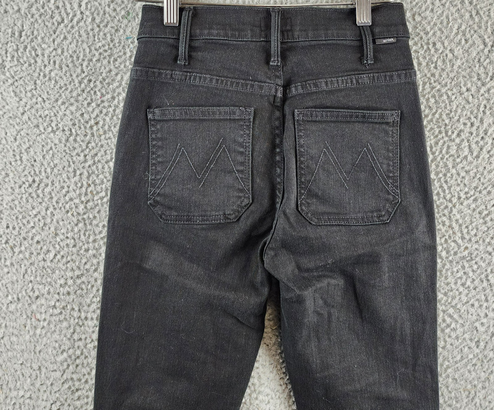 MOTHER The Patch Pocket Insider Ankle High Rise Jeans Womens 24 Pitch Button Zip - Picture 14 of 18