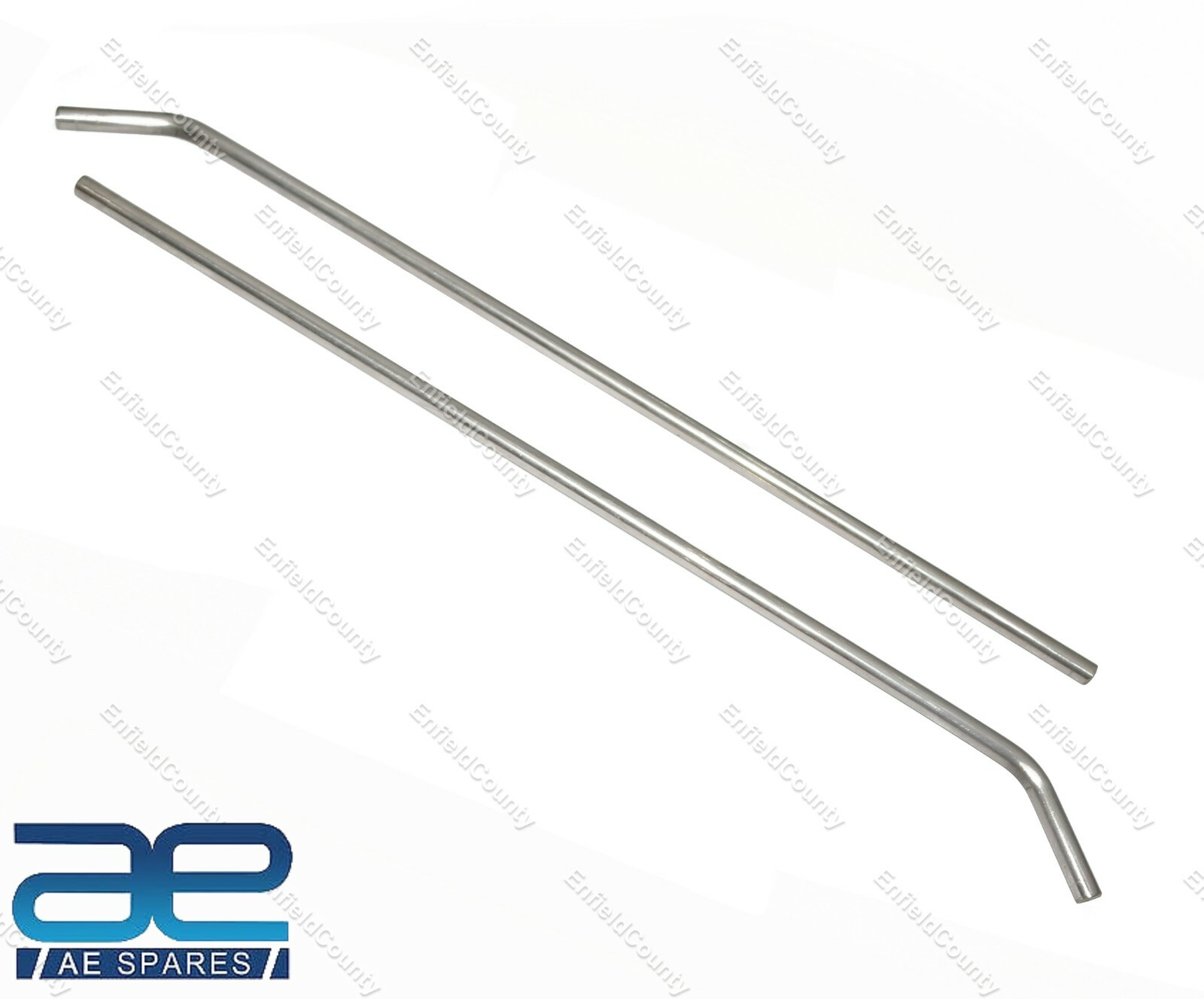 Universal Mod Mirror Head Set Stainless Steel 500 mm for Vespa & Lambretta  