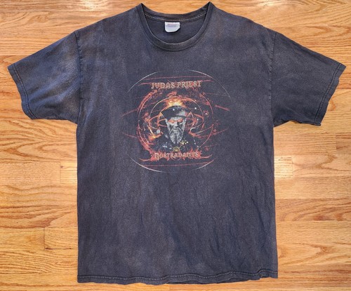 Judas Priest Nostradamus World Tour 2008 Shirt L Double