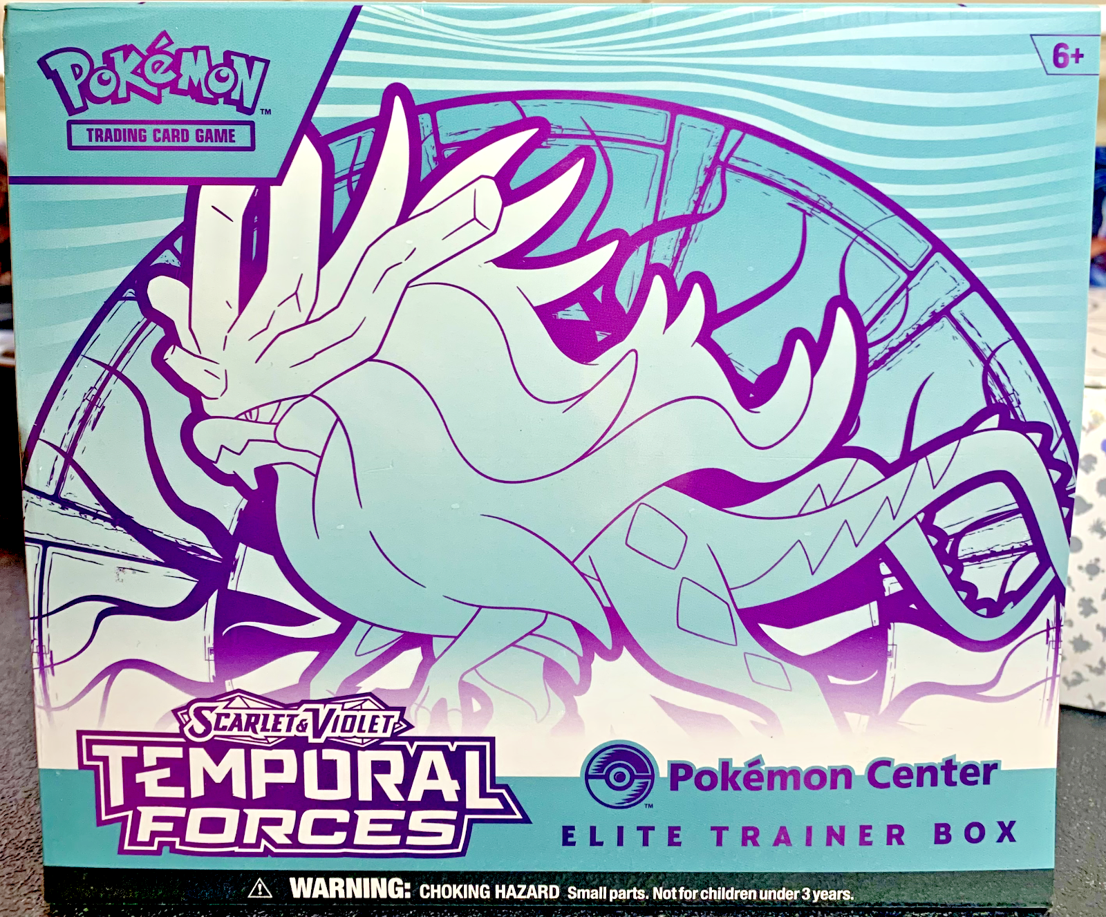 Pokémon TCG: Temporal Forces Pokemon Center Exclusive ETB Walking