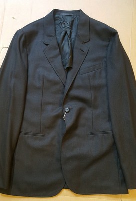 NWT $2500 CARUSO DECONSTRUCTED PERFECT 40 38 HANDMADE MILANESE , BLACK