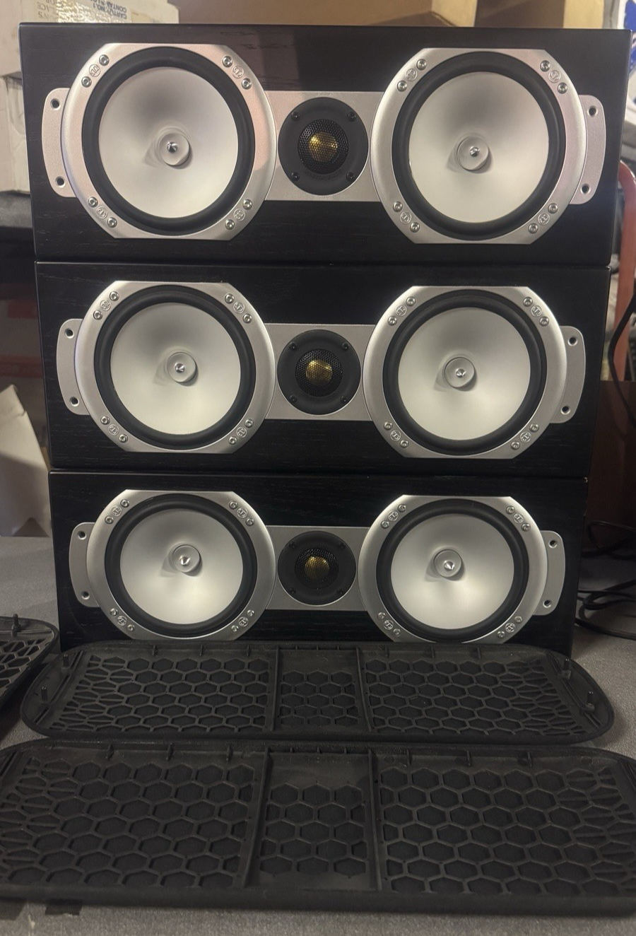 monitor audio Silver-RS LCR センタースピーカー Monitor Audio Silver- RS LCR Speaker - 45 Hz–30 kHz 91 dB