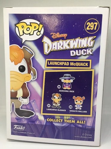 TERRY MCGOVERN SIGNED POP FUNKO DISNEY DUCKTALES LAUNCHPAD MCQUACK EXACT PROOF 2