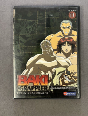 BAKI THE GRAPPLER DVD VOL. 11 Buren's Experiment Anime DVD 2007