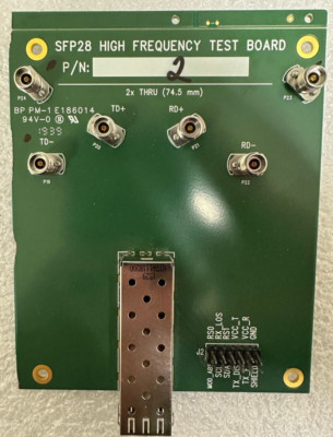 Spectra SFP28 High Frequency Test Board x6 3.5/2.92mm Connections