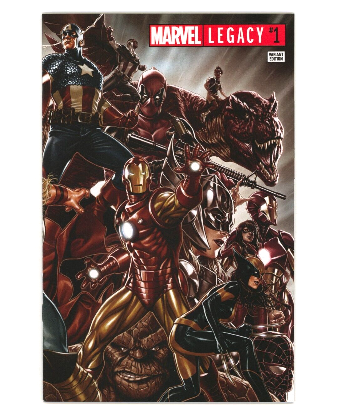 Marvel Comics MARVEL LEGACY #1 BROOKS Wraparound Variant