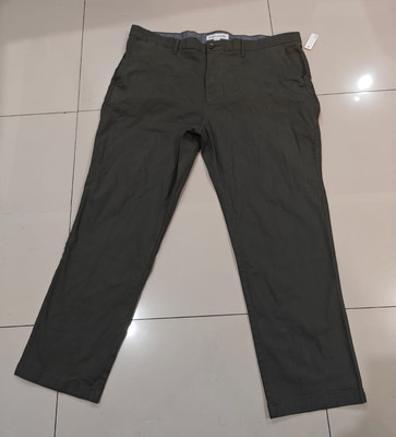Amazon Essentials Men's Skinny-Fit Casual Stretch Chino Pant, olive, 42W x 29L