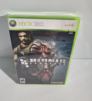 Bionic Commando (Microsoft Xbox 360, 2009) New Factory Sealed