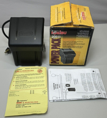 Malibu Intermatic ML200RT 200-Watt Power Pack Auto-Timer Transformer Black