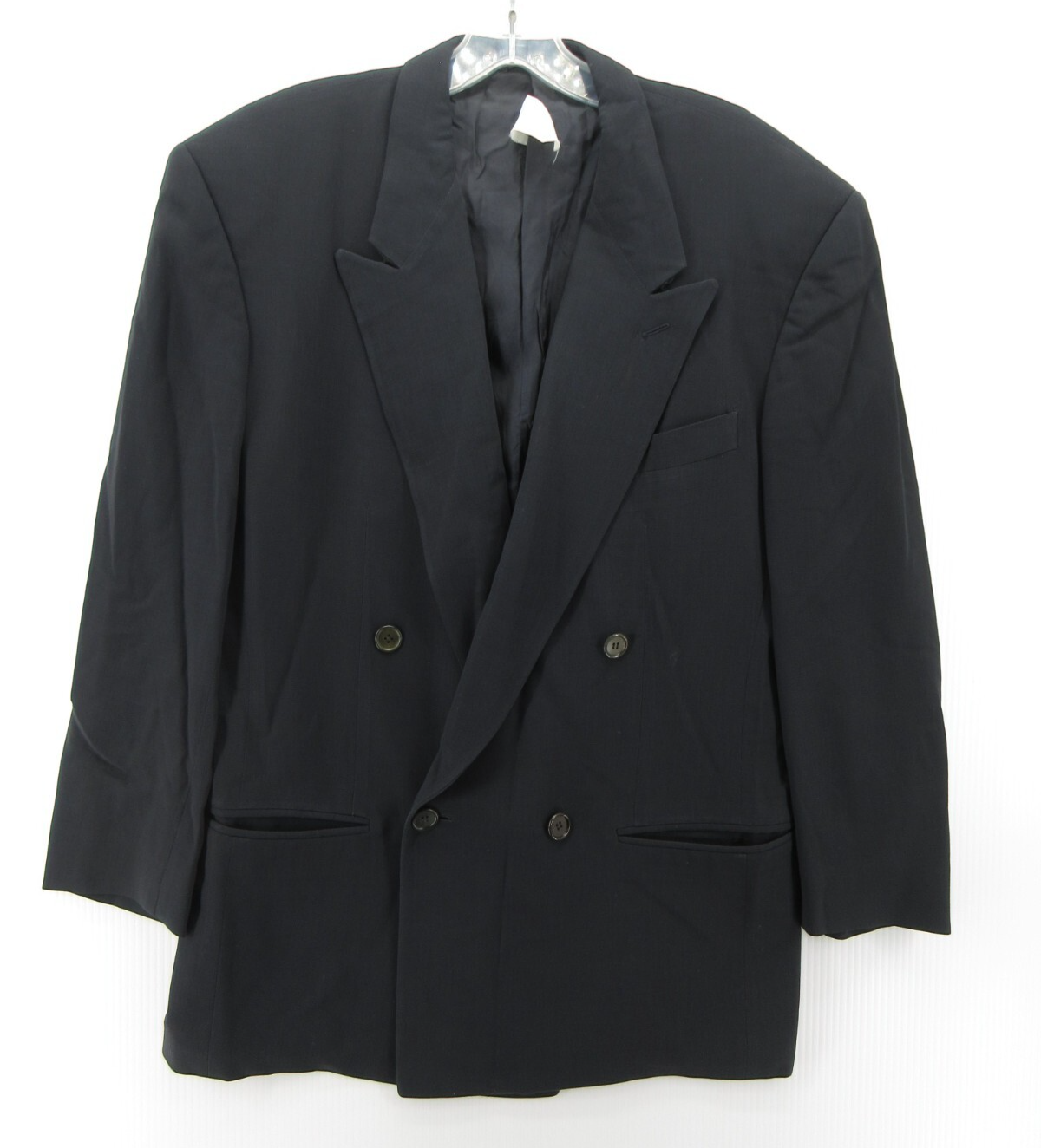 VINTAGE Giorgio Armani Sport Coat Men 42 Blue Double