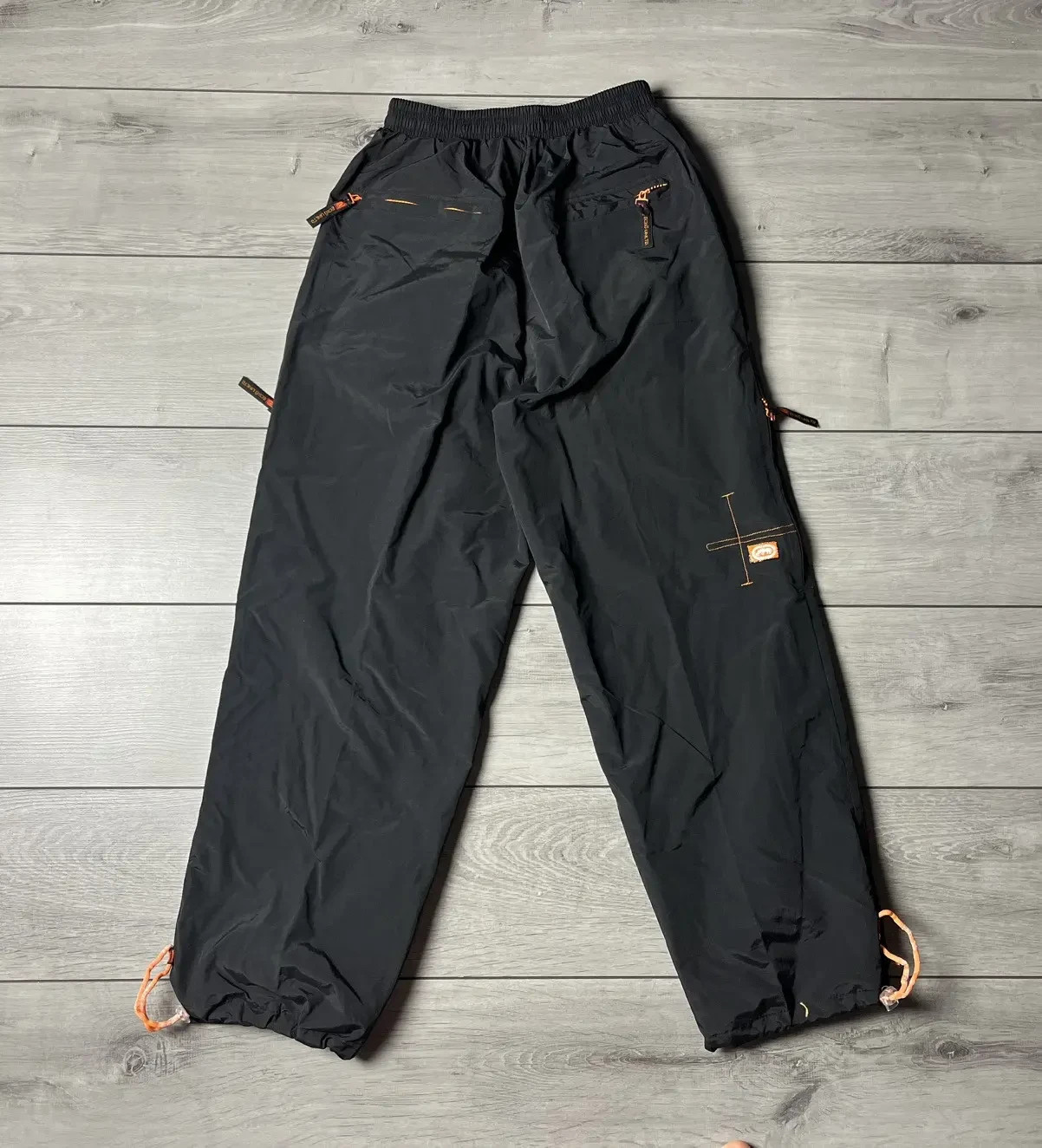 Ecko unltd cargo nylon pockets pants y2k size Medium | eBay