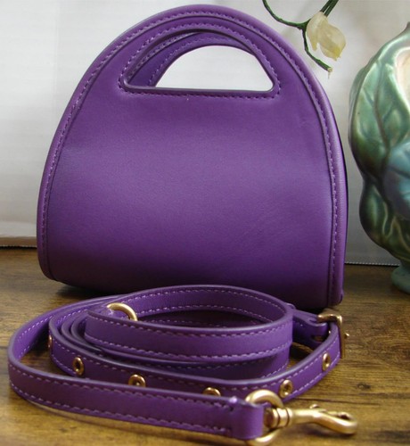 Coach Limited Edition Mini Lavender Half Moon Bag EUC | eBay