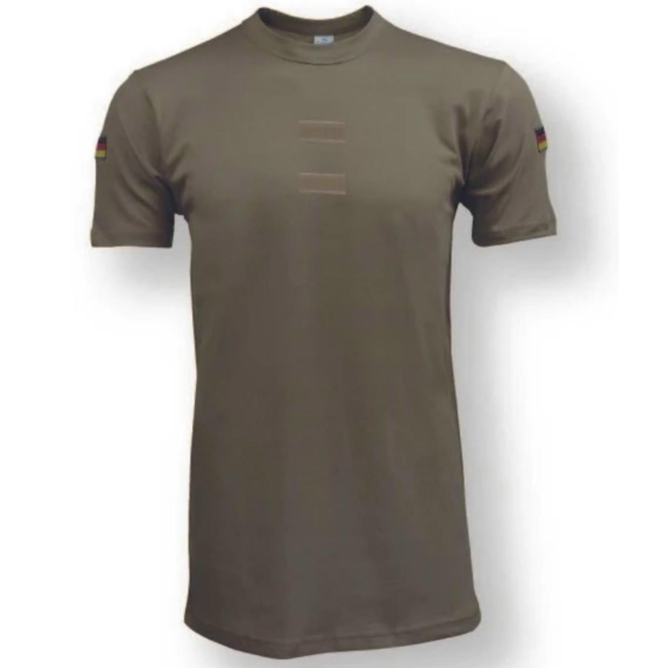 Leo Köhler original  Bundeswehr  tropen T-shirt Unterhemd kurzarm khaki army NEU