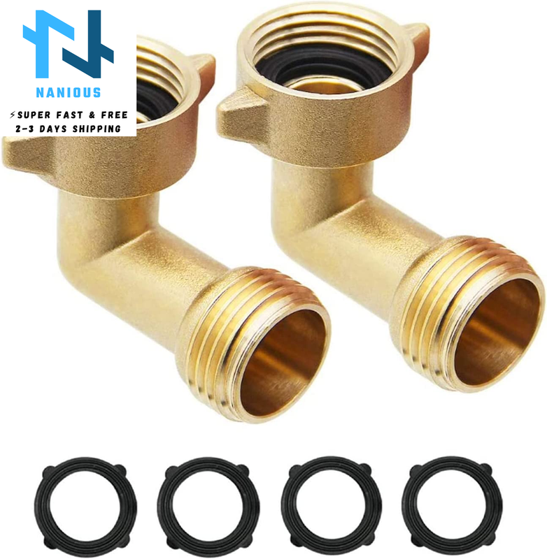 Elbow, Solid Brass Water Hose Connectors And Fittings