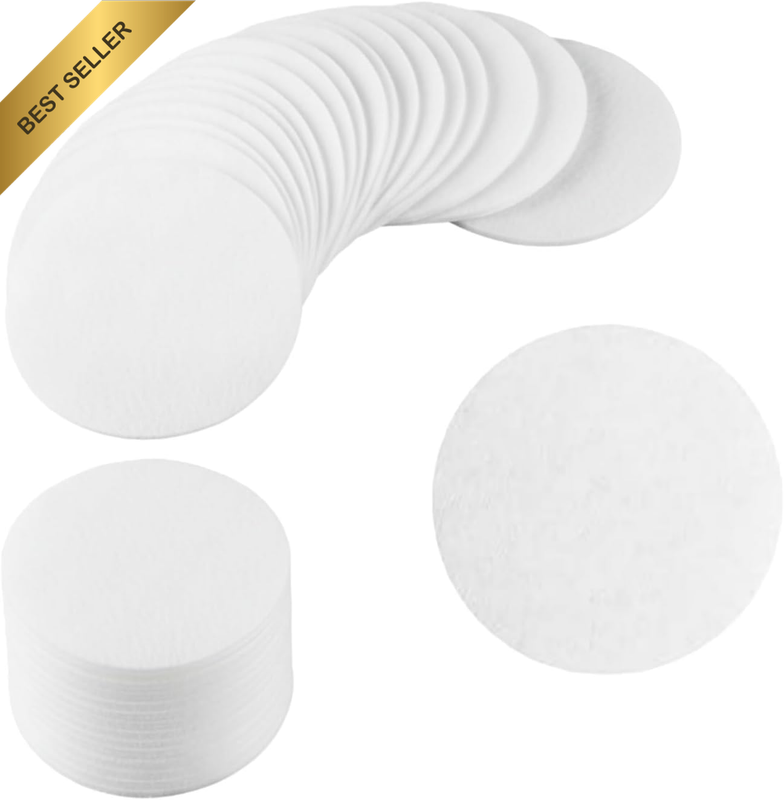 400 Pcs round Disposable Coffee Filter Paper, Non Bleached Natural Micro-Filters