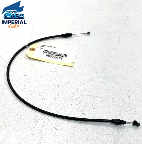 2018 - 2022 GMC TERRAIN HOOD BONNET SECONDARY LATCH LOCK CABLE OEM