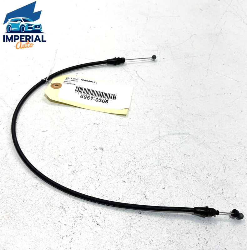 Used 2018 - 2022 GMC TERRAIN HOOD BONNET SECONDARY LATCH LOCK CABLE OEM