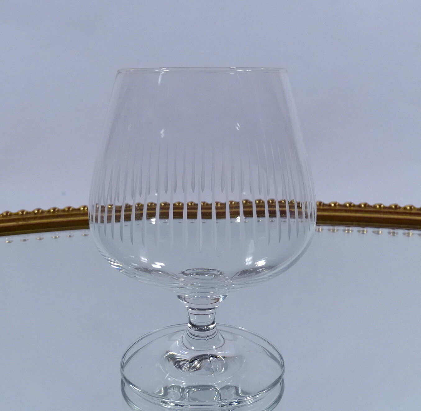 Schott Zwiesel Cognac Brandy Glas Schwenker Linien Schliff 60 er Jahre mehrere
