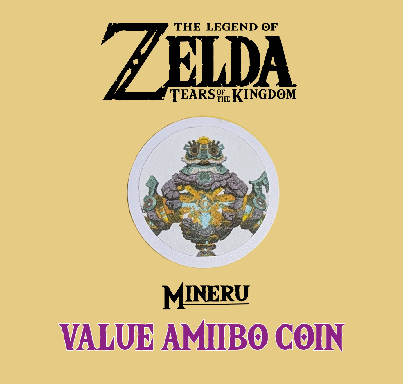 Mineru's Construct *UNRELEASED* Amiibo | The Legend of Zelda