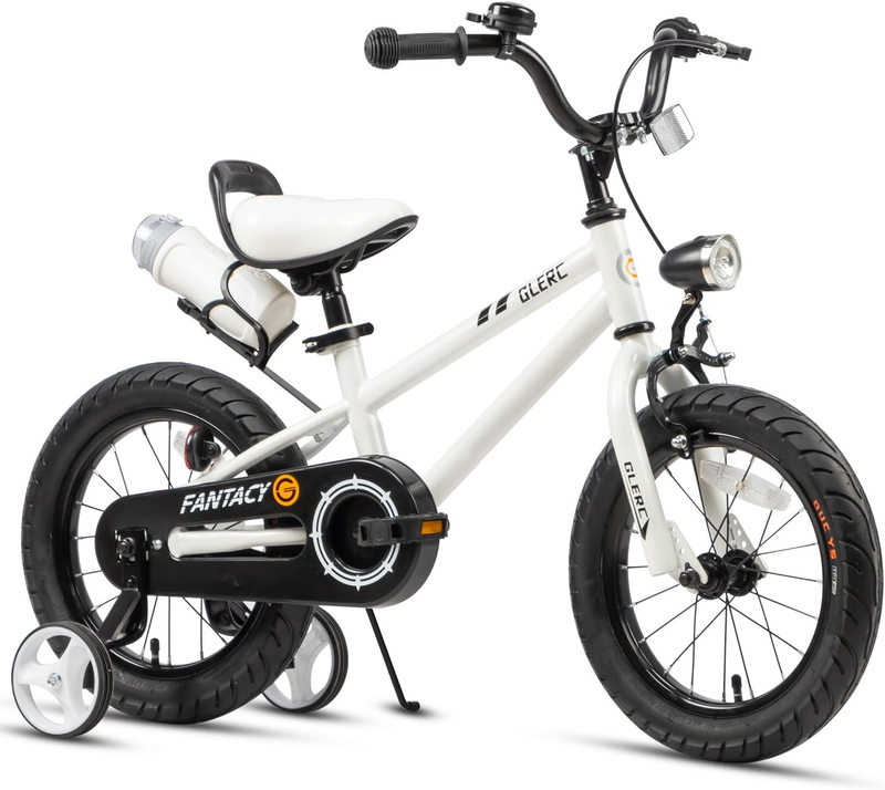 Fantacy 12 14 16 18 20 Inch Kid Bike for 2-14 Years Old with Headlight & Kicksta
