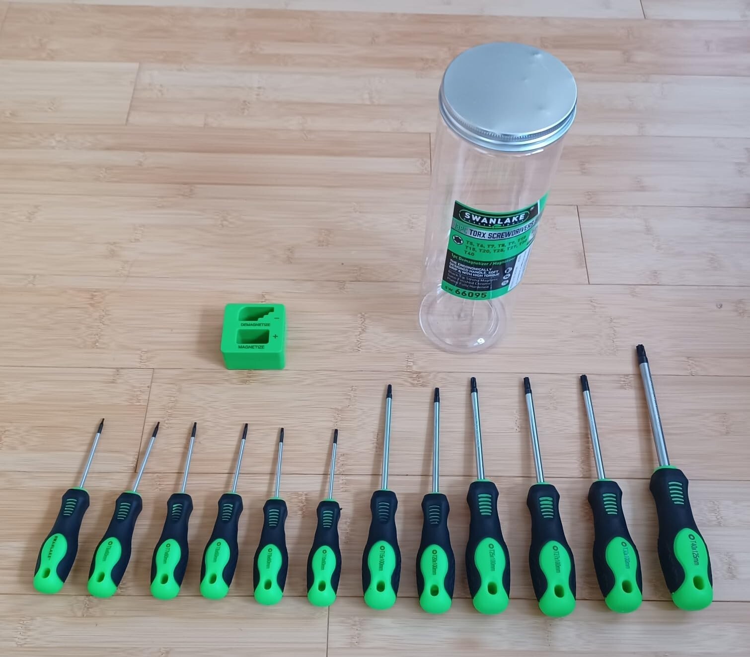 SWANLAKE 11PCS Screwdriver Set, Magnetic 5 Phillips and 5