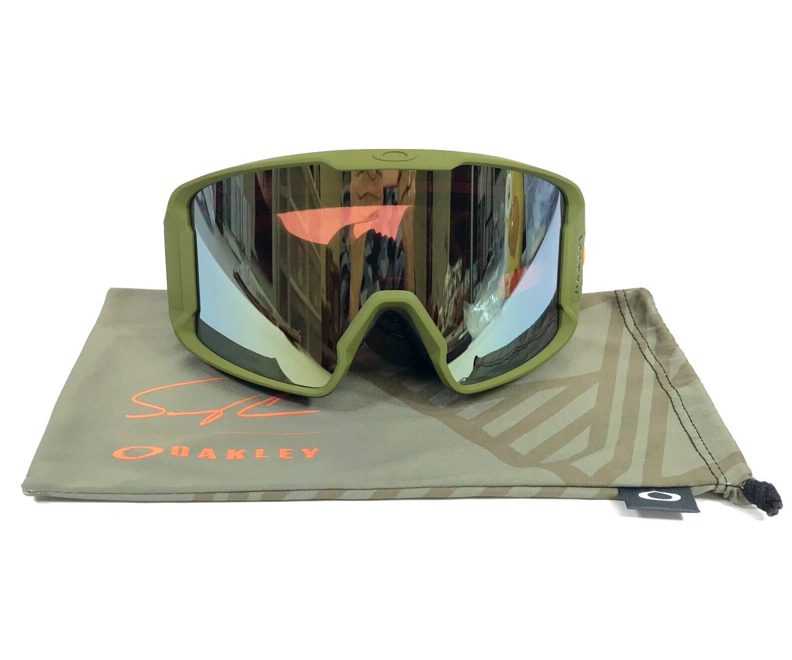 Oakley Snow Goggles Line Miner L OO7070-D701 Sammy Carlson w Oakley Snow Goggles Line Miner L OO7070-D701 Sammy Carlson w