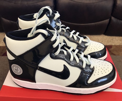 Nike Dunk High 6.5 ホワイト/ブラック NIKE DUNK HIGH RETRO CASUAL SHOES WHITE/BLACK DD1869-103