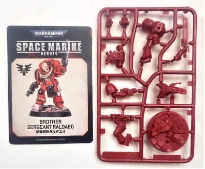 40K Space Marine Heroes Blood Angels Series 1 Sergeant Raldaeo Warhamer Sevastus